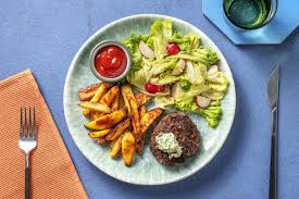 Assiette steak haché
